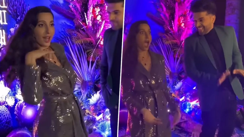 वीडियो: नोरा फतेही ने डांस मेरी रानी सॉन्ग लॉन्च इवेंट पर गुरु रंधावा संग लगाए ठुमके, 