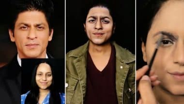 Viral Video: इस आर्टिस्ट ने मेकअप से अपने चेहरे को किया शाहरुख खान में तब्दील, वीडियो देख इंटरनेट पर हैरान हुए लोग