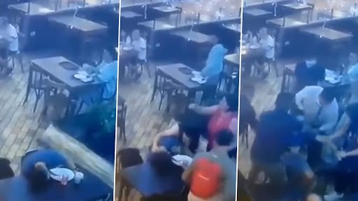 Viral Video: वेटर और पुलिस अधिकारी ने ब्राजील के रेस्तरां में दम घुटने के बाद बेहोश व्यक्ति को ऐसे निकाला मौत के मुंह से, देखें वीडियो
