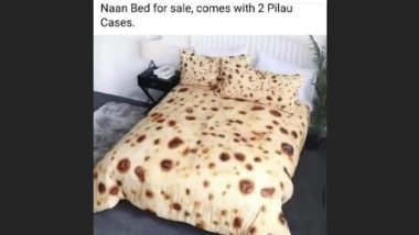 Naan Bedsheet With Pillow Viral Pic: नान बेडशीट और तकिए की तस्वीर वायरल, इंटरनेट पर लोग हुए हैरान