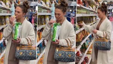 Shocking! महिला ने सुपरमार्केट में चिप्स का पैकेट खोलकर खाया, उसमें थूका फिर उसे Reseal कर शेल्फ में रखा, देखें वायरल वीडियो