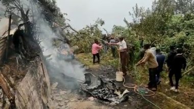 CDS Bipin Rawat Helicopter Crash: तमिलनाडु में सेना का हेलिकॉप्टर दुर्घटनाग्रस्त, सीडीएस बिपिन रावत भी थे सवार, बचाव कार्य जारी