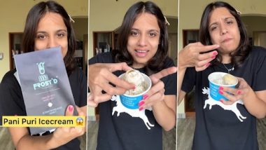 Pani Puri Ice Cream: पानी पूरी आइसक्रीम का वीडियो हुआ वायरल, इंटरनेट पर भड़के लोग