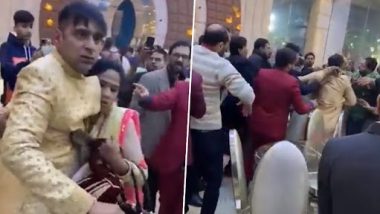 Viral Video: निकाह से पहले दहेज में 10 लाख रुपये मांगने पर दुल्हन के परिवार ने दूल्हे को पीटा, वीडियो हुआ वायरल