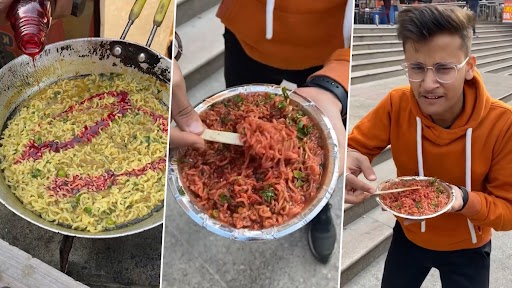 Maggi With Rooh Afza: स्ट्रीट वेंडर ने रूह अफज़ा में बनाई मैगी, वायरल वीडियो देख भड़के नेटीजंस
