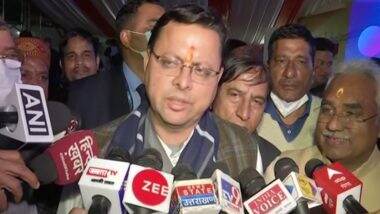 उत्तराखंड: प्रधानमंत्री नरेंद्र मोदी की रैली से पहले हलद्वानी पहुंचे मुख्यमंत्री पुष्कर सिंह धामी, तैयारियों का लिया जायजा