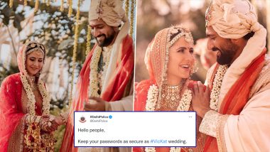 VicKat की शादी पर Delhi Police ने बनाया मजेदार Meme, इंटरनेट पर लोगों को दिया ये अहम संदेश