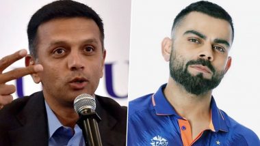 Rahul Dravid के थ्रो पर Virat Kohli की बैटिंग, वीडियो हो रहा है वायरल