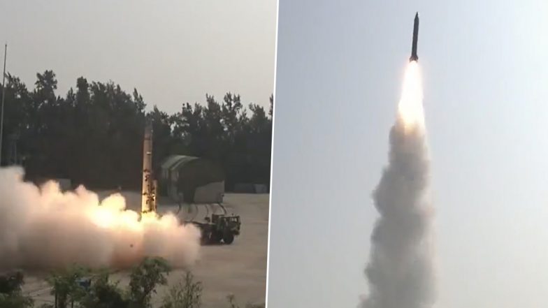 भारत ने किया बैलिस्टिक मिसाइल का सफल परीक्षण, 500 KM तक सटीक निशाना साधा: Video