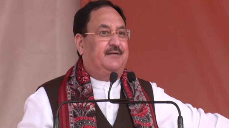 Uttar Pradesh: बीजेपी अध्यक्ष जेपी नड्डा ने कहा- जब हम गन्ने की बात करते हैं तो उनके मुंह से जिन्ना निकलता है