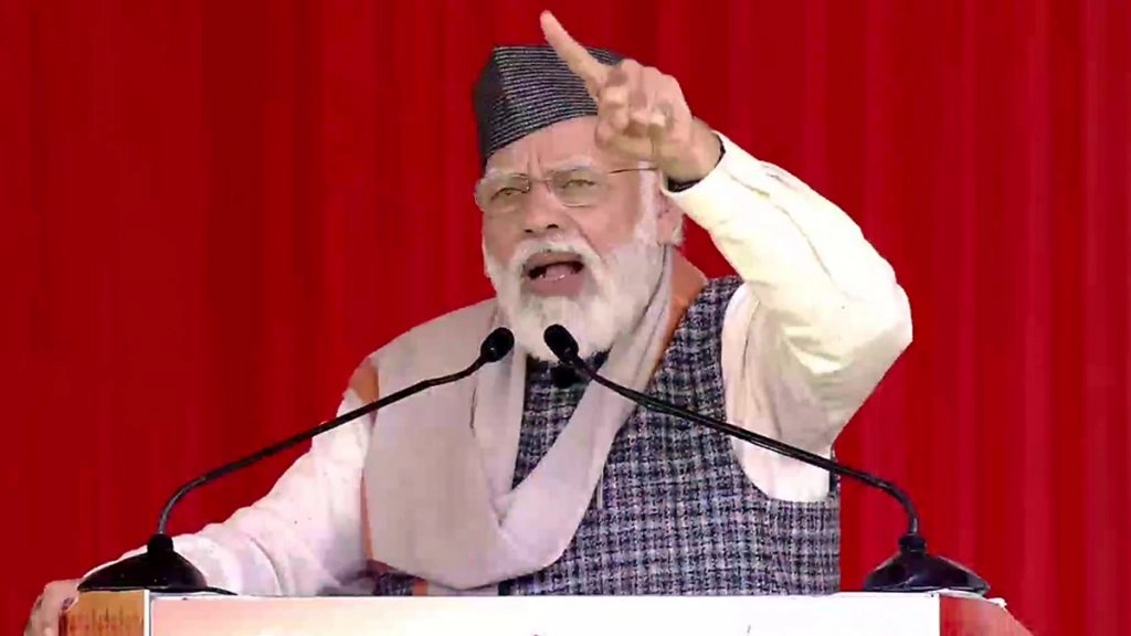मोदी ने कहा- इस स्थिति को बदलने के लिए ही उन्होंने त्रिपुरा के लोगों को एचआईआरए यानी हीरा का आश्वासन दिया था