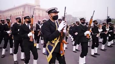 Republic day: 'मोनिका ओ माई डार्लिंग' गाने पर झूमते नजर आए नौसेना के जवान, देखिए परेड रिहर्सल की VIDEO