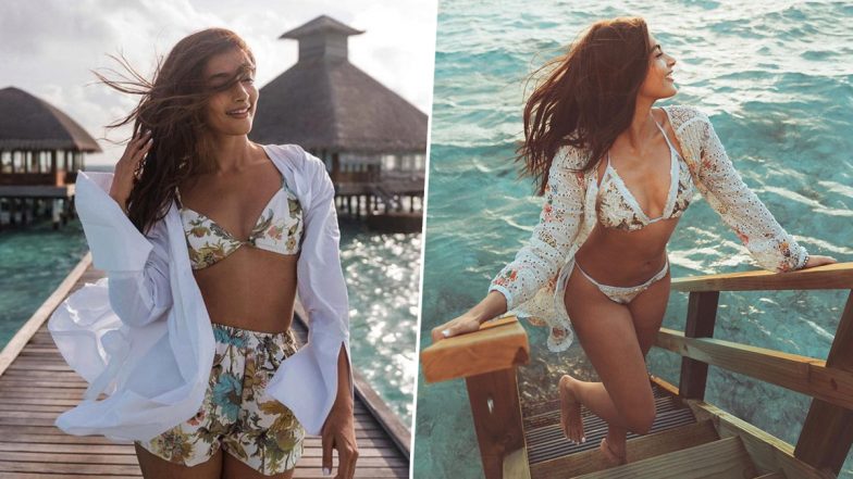 Pooja Hegde Hot Pics: पूजा हेगड़े ने बिकिनी पहनकर इंटरनेट पर मचाया कोहराम, देखें ये हॉट फोटोज