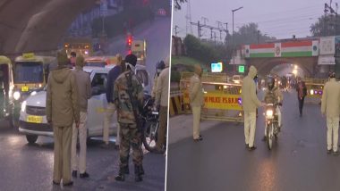Delhi: 73वें गणतंत्र दिवस के अवसर पर दिल्ली में सुरक्षा व्यवस्था हाई अलर्ट पर है