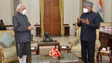 PM's Security Breach: राष्ट्रपति रामनाथ कोविंद ने पीएम मोदी से की मुलाकात, पंजाब में सुरक्षा चूक पर चिंता व्यक्त की