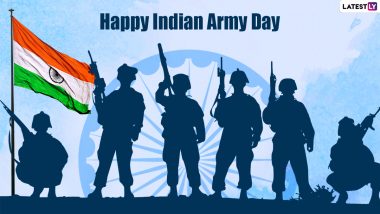 Happy Army Day 2022 Wishes: देश के बहादुर सैनिकों के लिए इन प्रेणादायक Quotes, Messages, Greetings के जरिए मनाएं सेना दिवस का जश्न