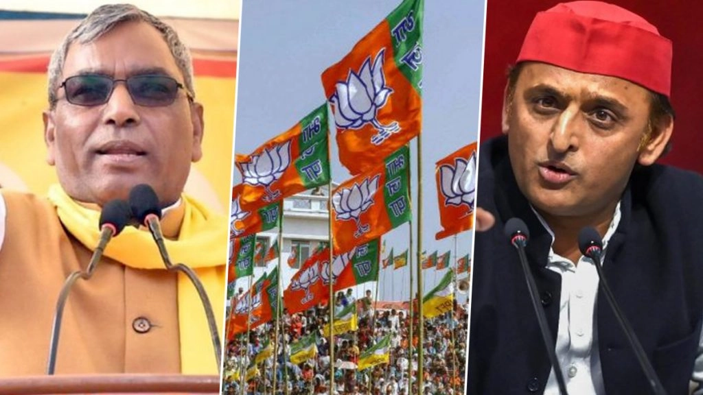 ओम प्रकाश राजभर से मिले बीजेपी के नेता, बंद कमरे में हुई मीटिंग, क्या अखिलेश  का साथ छोड़ेंगे! 