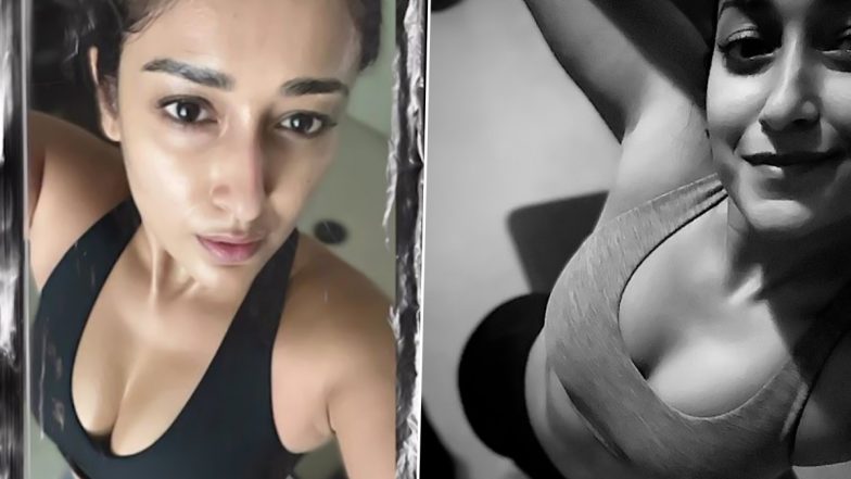 Ileana D'cruz ने वर्कआउट करने के बाद शेयर की ये Hot Photos, फैंस को दे रही हैं मोर्निंग मोटिवेशन