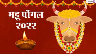 Mattu Pongal 2022 Wishes: हैप्पी मट्टू पोंगल! प्रियजनों के साथ शेयर करें ये हिंदी WhatsApp Messages, GIF Greetings, HD Images और Wallpapers
