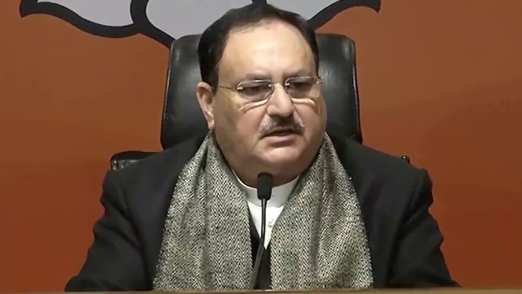 जेपी नड्डा ने कई महत्वपूर्ण कदमों को उठाने के लिए मोदी सरकार की जमकर तारीफ की