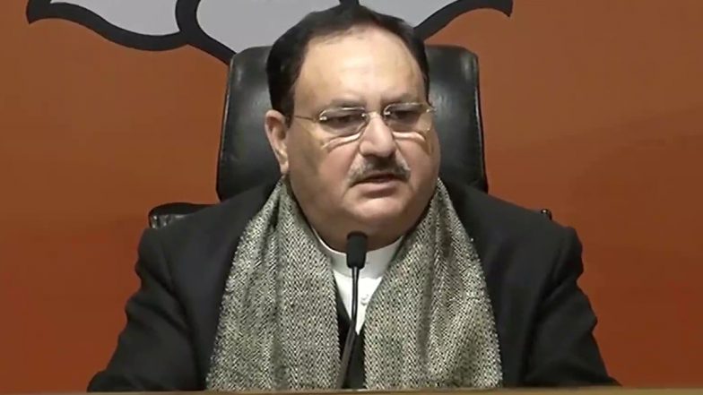 भाजपा अध्यक्ष नड्डा के ट्विटर अकाउंट से यूक्रेन संकट, क्रिप्टोकरेंसी पर ट्वीट