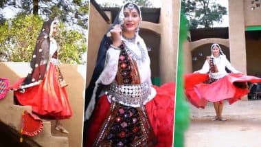 Sapna Choudhary ने लाल लहंगा पहनकर दिखाया अपना देसी भाभी लुक, वायरल हुआ Hot Video