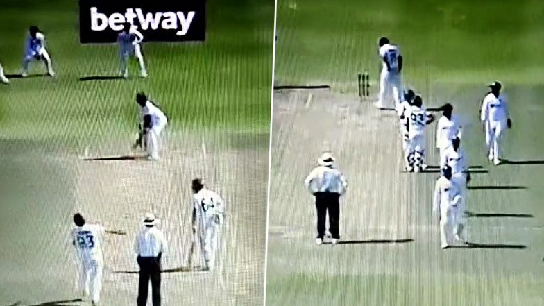 IND vs SA 2nd Test Day 3: मैच के दौरान अंपायर मरैस इरास्मस ने इंडियन टीम को कहीं यह बात, स्टंप माइक में कैद हुई पूरी बात (देखें वीडियो)