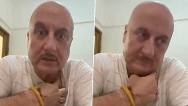 Anupam Kher ने सदाबहार गीत गाकर कोरोना पर कसा तंज, Video में पूछा- कहीं ये वो तो नहीं?