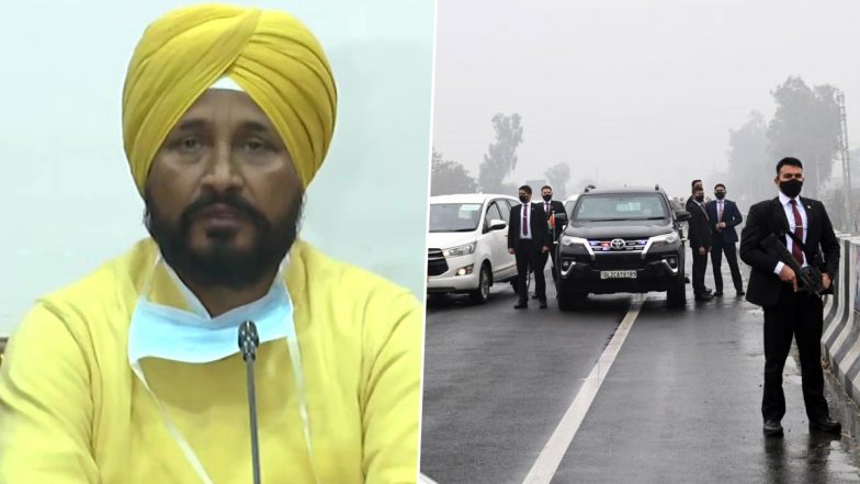 हम अपने प्रधानमंत्री का सम्मान करते हैं, आज की घटना पर खेद है: पंजाब CM चरणजीत सिंह चन्नी