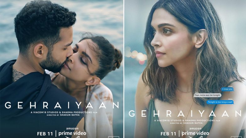 Gehraaiyaan: Deepika Padukone ने जन्मदिन पर फैंस को दिया तोहफा, Siddhant Chaturvedi संग साझा किया रोमांटिक पोस्टर