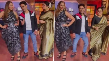 Nirahua उर्फ Dinesh Lal Yadav ने Aamrapali Dubey और Rani Chatterjee के साथ किया हॉट डांस, देखें Video