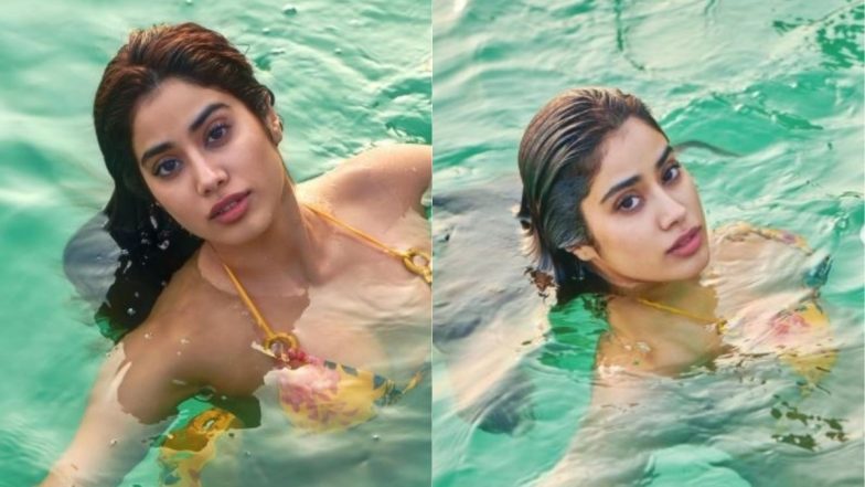 Janhvi Kapoor Hot Photos: बिकिनी पहनकर जान्हवी कपूर ने पानी में लगाई आग, एक्ट्रेस के कातिलाना अंदाज पर फिदा हुए फैन्स