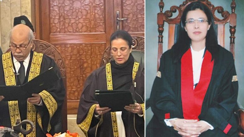 पाकिस्तान सुप्रीम कोर्ट की पहली महिला जज बनी आयशा मलिक, चीफ जस्टिस गुलजार अहमद ने दिलाई शपथ
