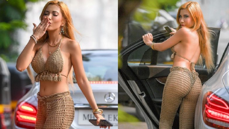 Ramanand Sagar की पड़पोती Sakshi Chopra ने सेमी Nude ड्रेस पहनकर बोल्डनेस से मचाई खलबली, देखें Photos
