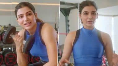 'Oo Antava' सॉन्ग से धमाल मचानेवाली एक्ट्रेस Samantha Ruth Prabhu का जिम वर्कआउट Video फैंस को दे रहा फिटनेस मोटिवेशन