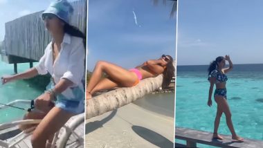 Sara Ali Khan ने बिकिनी पहनकर अपनी गर्लगैंग के साथ लगाया हॉटनेस का तड़का, मालदीव से आया बेहद Hot Video