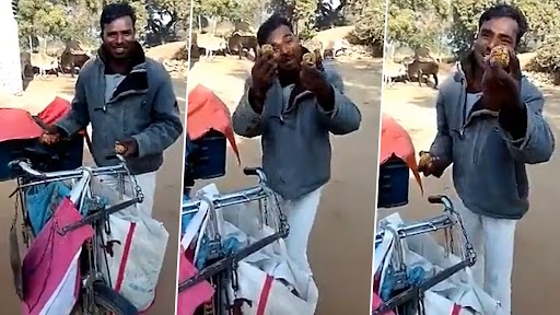Viral Video: बहुत भी अनोखे अंदाज में गाना गाकर ये शख्स बेचता है लड्डू, वीडियो देखने के बाद आप भी हो जाएंगे फैन