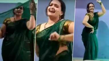 Bhabhi Ka Dhamaka: हरी साड़ी में भाभी ने किया सुपर डांस, इन्टरनेट पर आग लगा रहा है ये Video