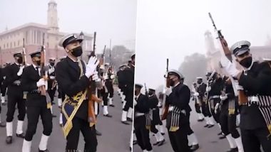 Indian Navy Viral Video: रिपब्लिक डे रिहर्सल में 'मोनिका ओह माय डार्लिंग' पर इंडियन नेवी बैंड ने किया अद्भुत प्रदर्शन, वीडियो आपके रोंगटे खड़े कर देगा