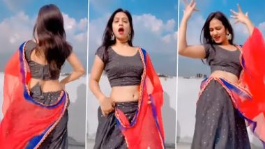 Desi Bhabhi Hot Dance: देसी भाभी ने हरियाणवी गाने पर मटकाई जबरदस्त कमर, वीडियो देख हार बैठेंगे दिल