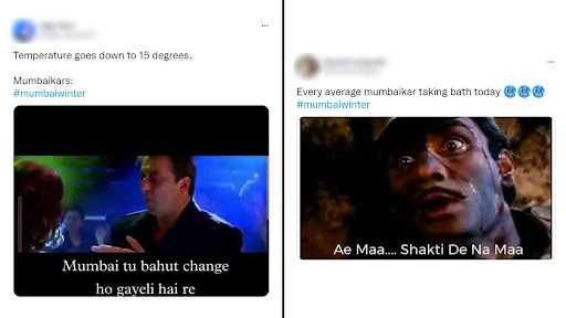 मुंबई के तापमान में गिरावट के बाद इंटरनेट पर आयी जोक्स और मीम्स की बाढ़, देखें लोट-पोट कर देने वाले रिएक्शन्स