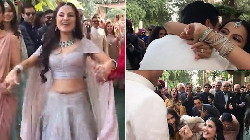 शादी में एंट्री के दौरान देसी दुल्हन ने 'सौ आसमानों' गाने पर किया डांस, दूल्हे को ऐसे किया सरप्राइज