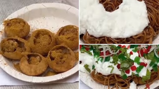 Chowmein Golgappa: लखनऊ के शख्स ने बनाया चाउमीन गोलगप्पे, वीडियो देख भड़के नेटीजंस, कहा- 'जहर बनाया है'