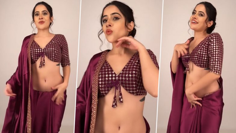 Urfi Javed ने Samantha Ruth Prabhu के सॉन्ग 'Oo Antava' पर किया धांसू डांस, Video हुआ Viral