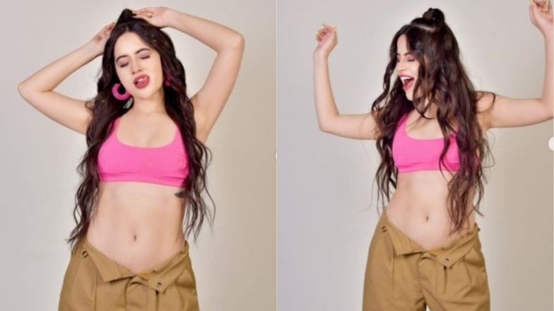 Urfi Javed Unbuttoned Photos: पैंट का बटन खोल उर्फी जावेद ने शेयर की तस्वीरें