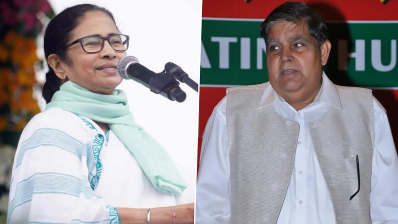 मुख्यमंत्री ममता बनर्जी ने राज्यपाल जगदीप धनखड़ को ट्विटर पर ब्लॉक किया, राज्यपाल ने मुख्यमंत्री को व्हाट्सऐप पर संदेश भेजा