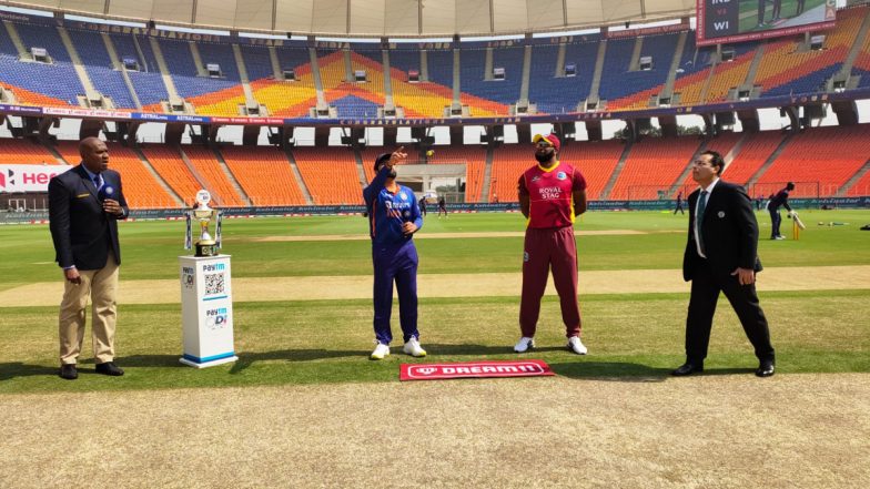 IND vs WI 1st ODI: टीम इंडिया ने जीता टॉस, वेस्टइंडीज को दिया बल्लेबाजी का न्योता