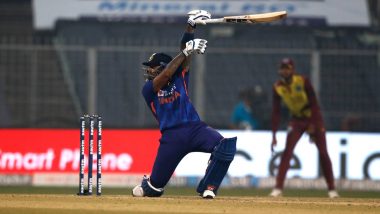 IND vs WI 3rd T20: भारत ने वेस्टइंडीज को 185 रनों का दिया लक्ष्य, सूर्यकुमार ने जड़ा ताबड़तोड़ अर्धशतक