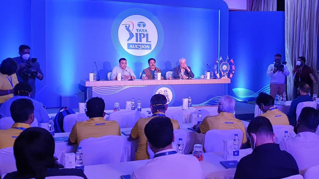 आईपीएल 2022 मेगा ऑक्शन का सीधा प्रसारण स्टार स्पोर्ट्स नेटवर्क पर देख सकते हैं