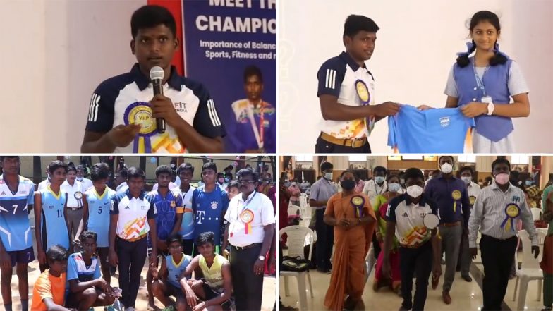 Mariyappan Thangavelu: पैरालिंपियन मरियप्पन थंगावेलु ने तमिलनाडु के 75 स्कूलों के छात्रों के बीच किया एक यादगार संवाद सत्र